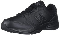 New Balance Men's 411 V1 Walking Shoe, Black/Black