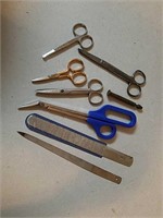 Various Scissors and Files