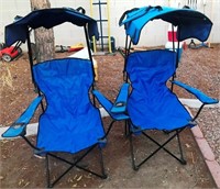 810 - SOCCER MOM/DAD CHAIRS BLUE