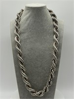Vintage Italian Sterling Silver 175g Necklace
