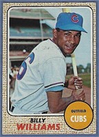 Sharp 1968 Topps #37 Billy Williams Chicago Cubs