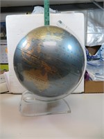 Vintage Lucite Globe (very NICE condition) 15&1/2"