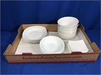 WHITE DISHWARE