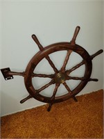 42" Ships Wheel (orange room)