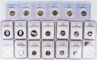 Coin NGC & PCGS Certified Coins 20 Coins