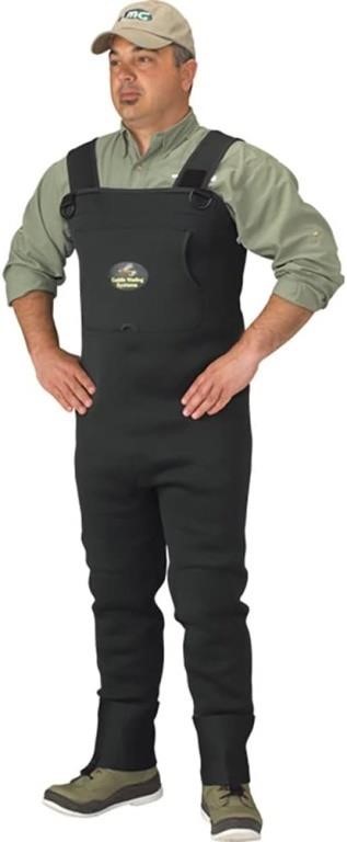 Caddis Men's Green Neoprene Stocking Foot Wader