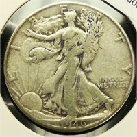 1946 D Walking Liberty 50c