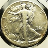 1945 Walking Liberty 50c