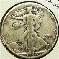 1944 S Walking Liberty 50c