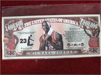 Michael Jordan Novelty Bill