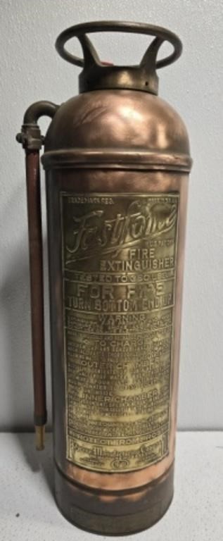 Vintage Fastfonle fire extinguisher