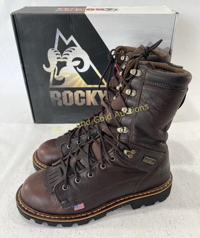 New Men’s 9 ROCKY Elk Stalker Waterproof Boots