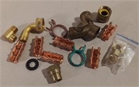HD Brass Hose Couplings & Copper Clamps