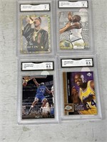 Shaquille O’Neal Graded Trading Cards including