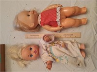 Vintage 1977 and 1980 mattel dolls