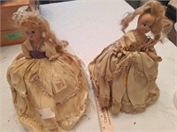 2 vintage dolls