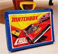1971 Matchbox Carry Case, Die Cast Cars