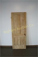 Vintage Wooden Door Approx. 29 3/4" x 77 1/2"