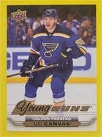 Colton Parayko 2015-16 UD Young Guns Canvas Rookie