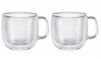 Set of 2 Zwilling Cappuccino Glasses - NEW