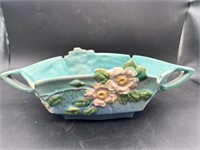 Vintage Roseville, Large Blue Console Bowl