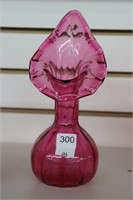 CRANBERRY PULPIT VASE 10"