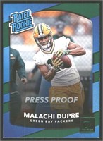 Rookie Card Parallel Malachi Dupre