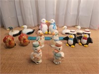 Ducks, Birds, Salt & Pepper Sharkers Collection