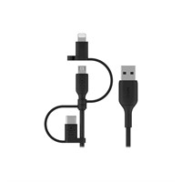 Belkin 3-in-1 Universal USB-A Cable - USB-C