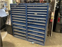 Fastenal 5' Metal 24 Drawer Tool Cabinet