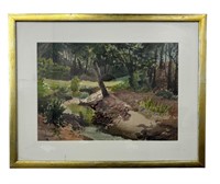 Fine Original Art Signed Landscape Painting