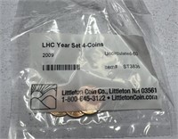 LHC Year Set 4-Coins 2009 Uncirculated-60 Item #ST