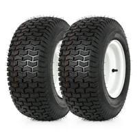 WEIZE 16x6.50-8 Lawn Mower Tires with Rim (Fit Mos