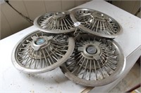 Set of Ford Galaxy Spoke Hubcaps