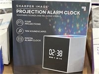 SHARPER IMAGE PROJECTION  ALARM CLOCK