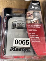 MASTER LOCK WALL MOUNT LOCK BOX