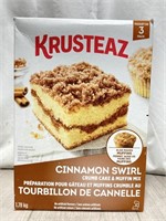 Krusteaz Cinnamon Swirl Crumb Cake & Muffin Mix