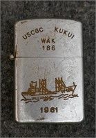 1961 USCGC KUKUI WAK 186 Zippo Lighter