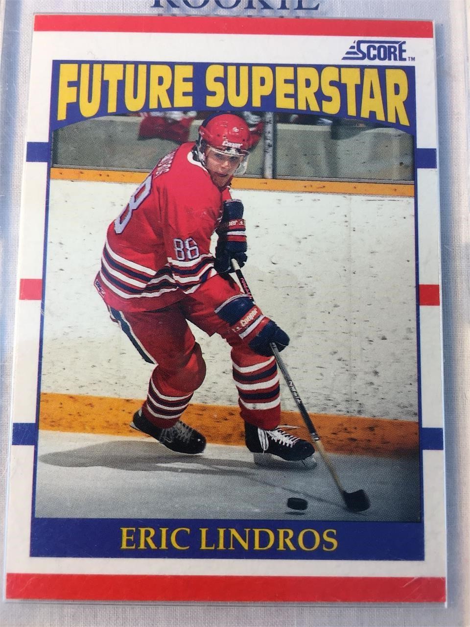 1990 Score Eric Lindros Rookie Card #440