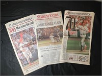 3 Mark McGwire ST Louis Newspapers   STL Cardinals