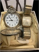 VINTAGE WATCH & POCKET WATCH