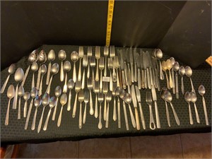 Assorted Stainless Silverplate Flatware