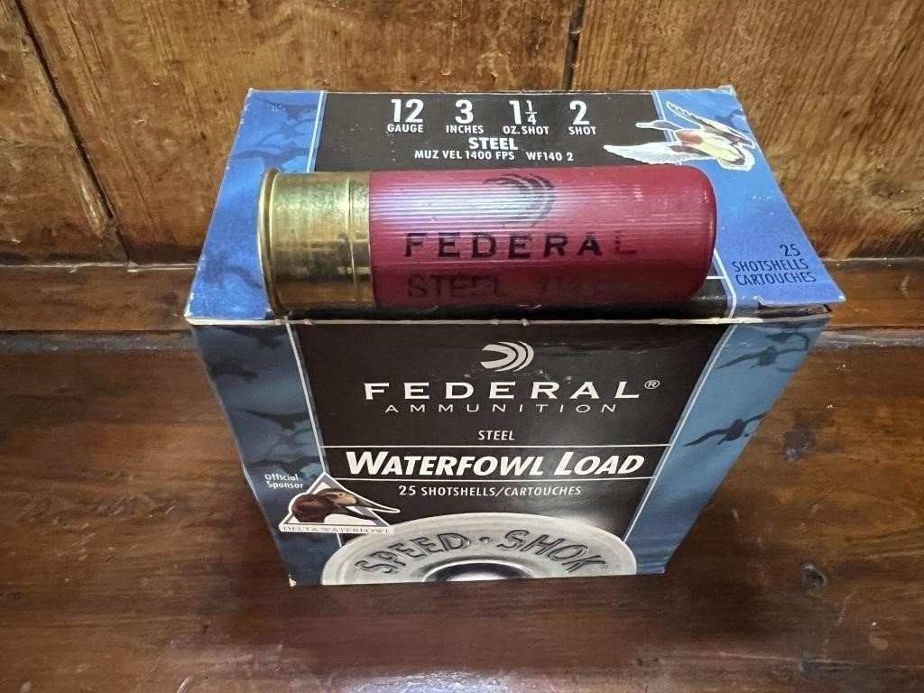 Ammo - 12ga Federal (STEEL - Waterfowl Load)