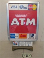 Vintage ATM Display Panel - As Shown -