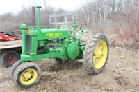 1936 John Deere A Unstyled Gas Tractor