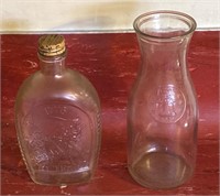 Antique syrup jar/milk jug