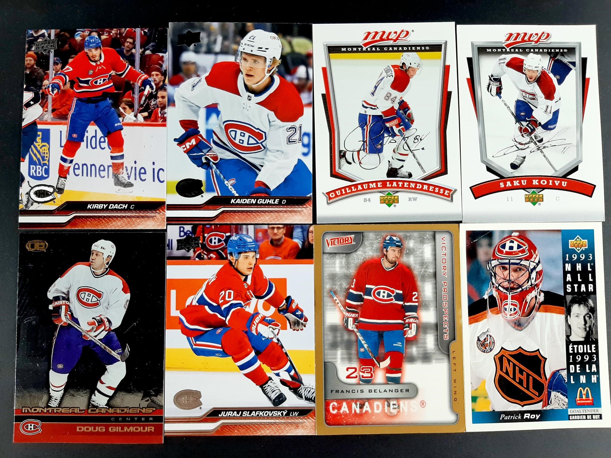 22 cartes Canadiens +mini figurine GALCHENYUK neuf