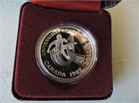 1983 Universiade Edmonton Silver Dollar