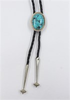 Sterling & Turquoise Bolo Tie