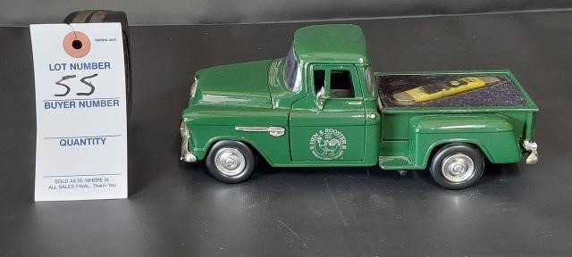 1955 Chevy Truck w/ Hen & Rooster Knife